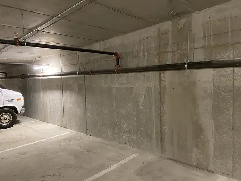 Parking Garage Repair Waterpoofing Service, Victoria BC, Canada